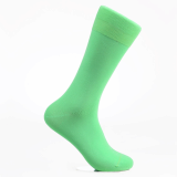 Men_s dress socks _ Spring mint solid socks_Egyptian cotton
